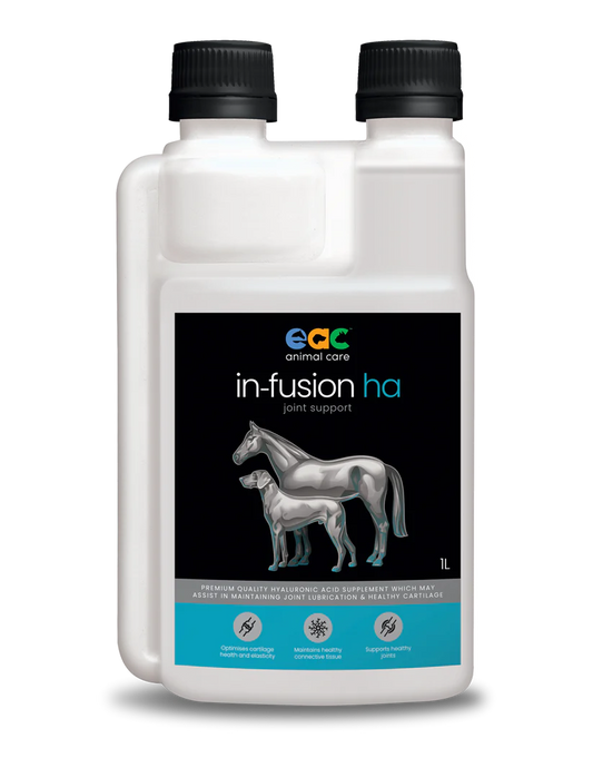 in-fusion ha - High Quality Hyaluronic Acid Supplement For Horses, Dogs & Cats 1 Litre