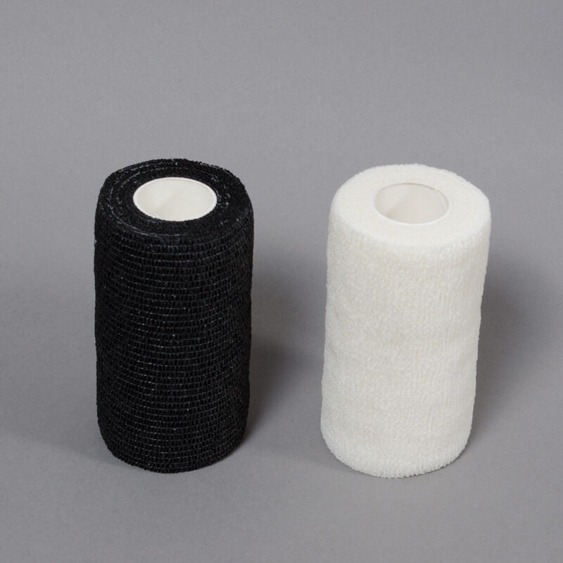 Self-Adhesive Cohesive Vet Wrap Bandage BLACK