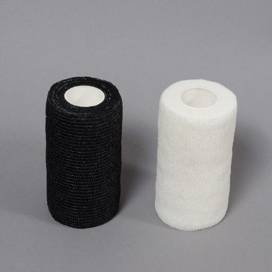 Self-Adhesive Cohesive Vet Wrap Bandage BLACK